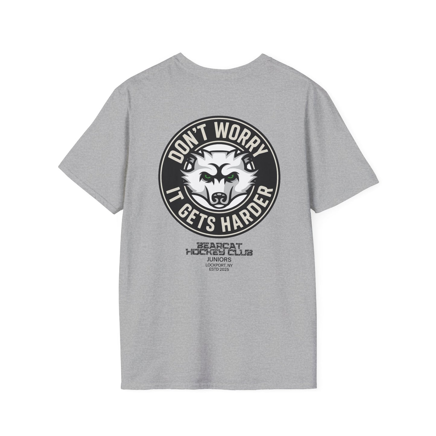 Bearcat Juniors - It Gets Harder - Keep Skating T-Shirt
