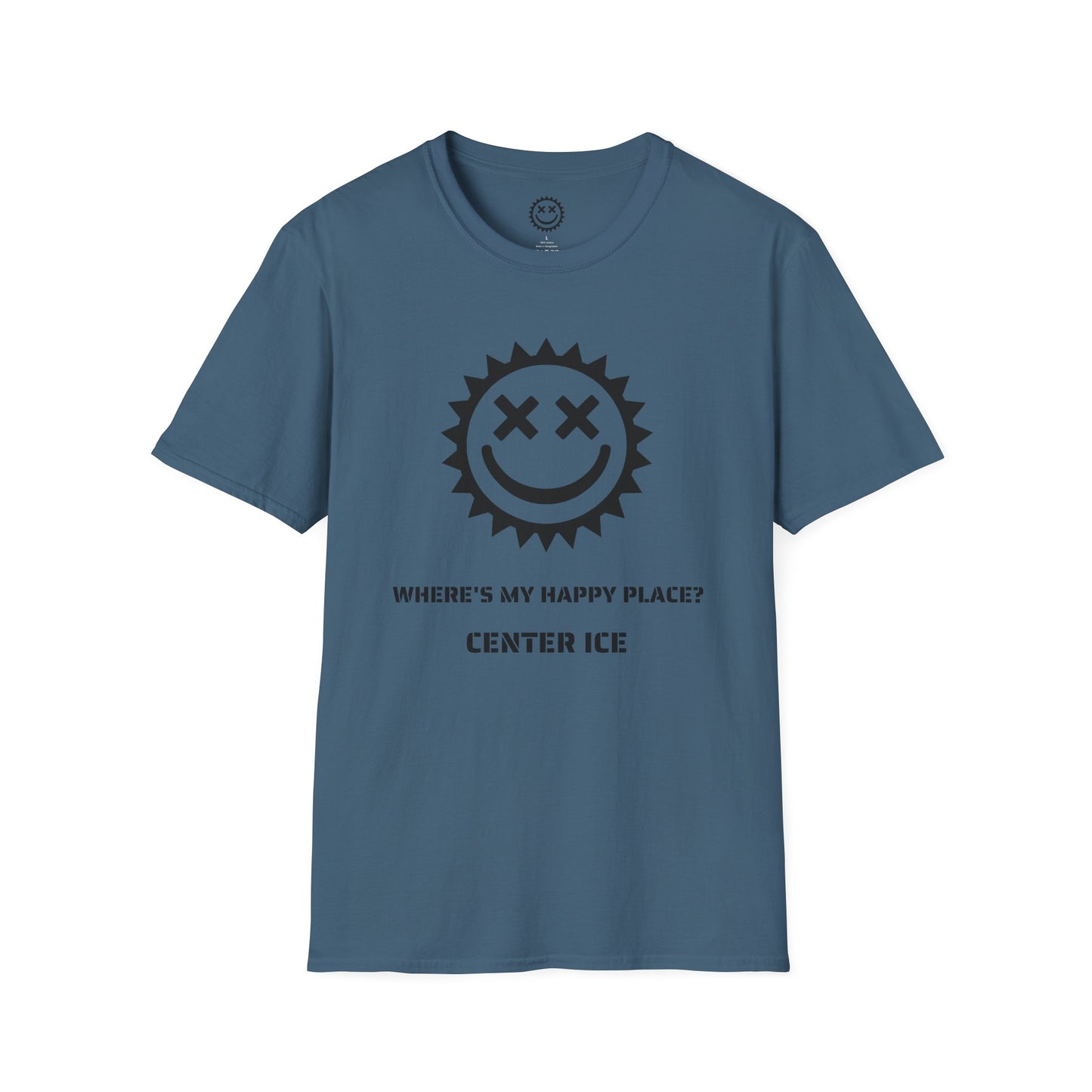 Happy Place is Center Ice Unisex T-Shirt