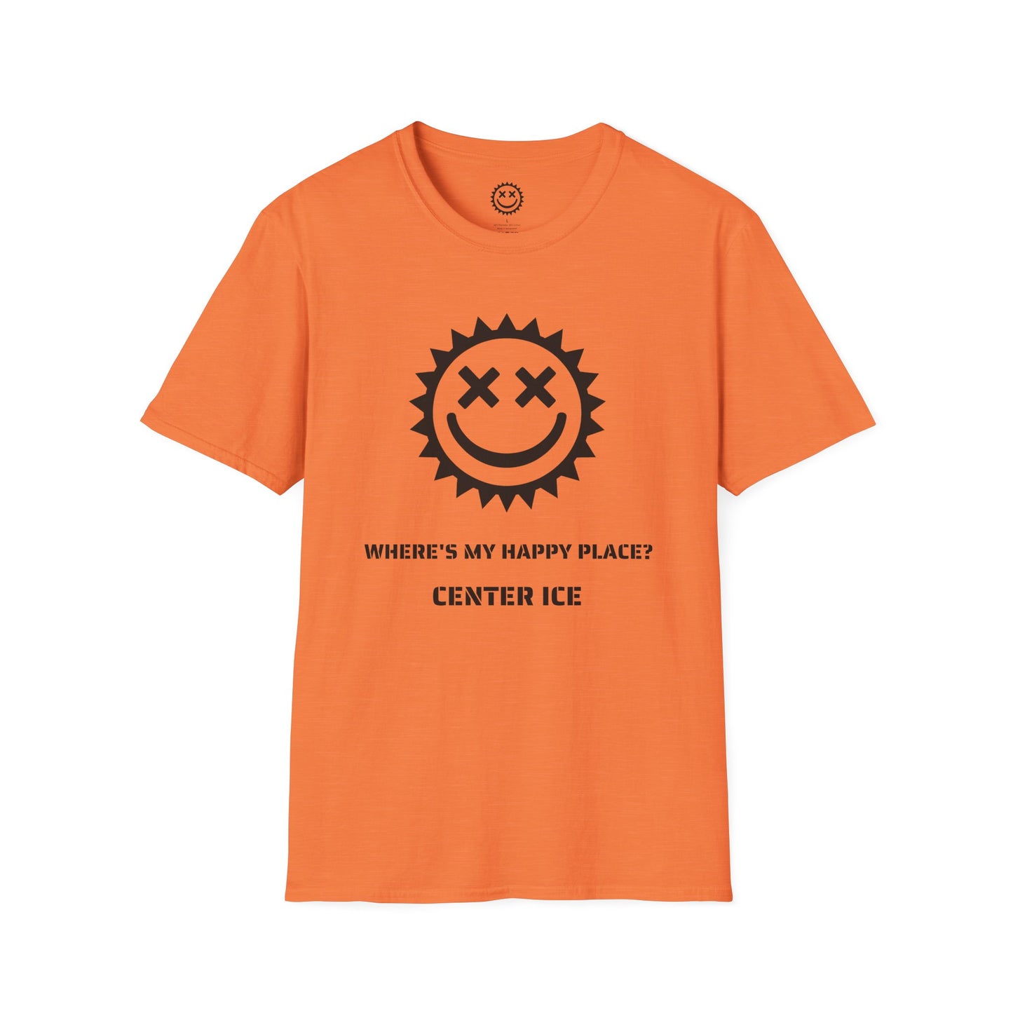 Happy Place is Center Ice Unisex T-Shirt