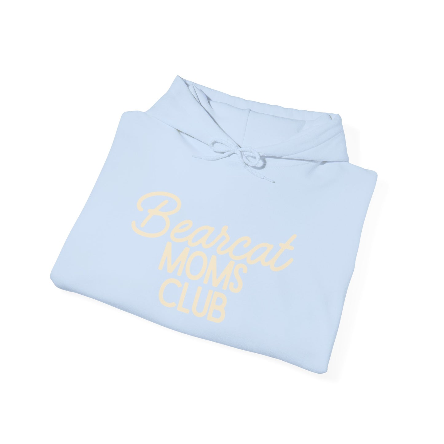 Bearcat Moms Club Hooded Sweatshirt | Cozy Gift for Moms, Family Gatherings, Casual Wear, Everyday Comfort, Cute Sweatshirt