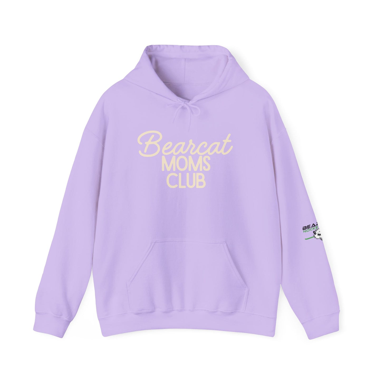 Bearcat Moms Club Hooded Sweatshirt | Cozy Gift for Moms, Family Gatherings, Casual Wear, Everyday Comfort, Cute Sweatshirt