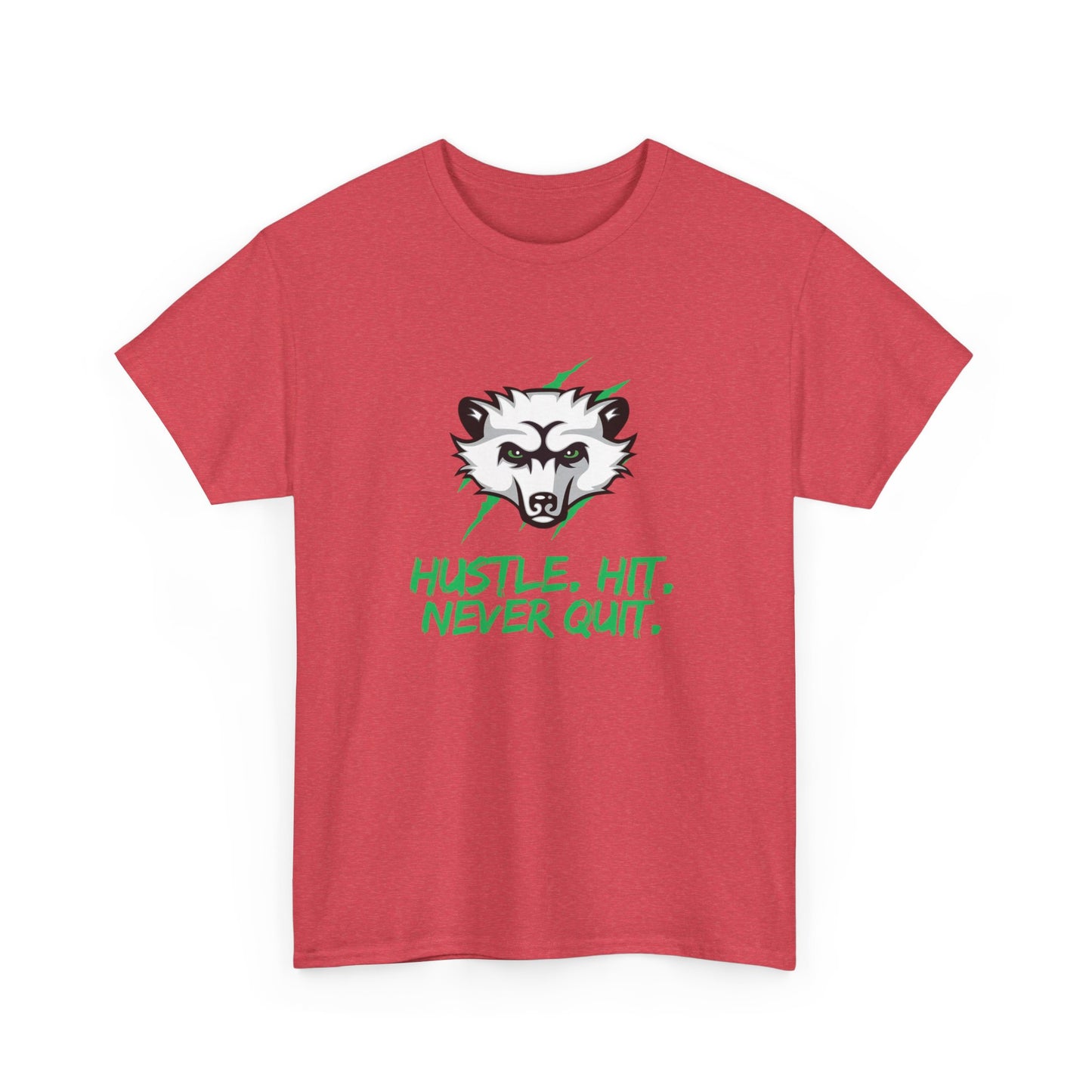 Motivational Hustle Cotton Tee | Unisex T-Shirt for Gym Lovers, Fitness Enthusiasts, Workout Motivation, Gift for Him, Her