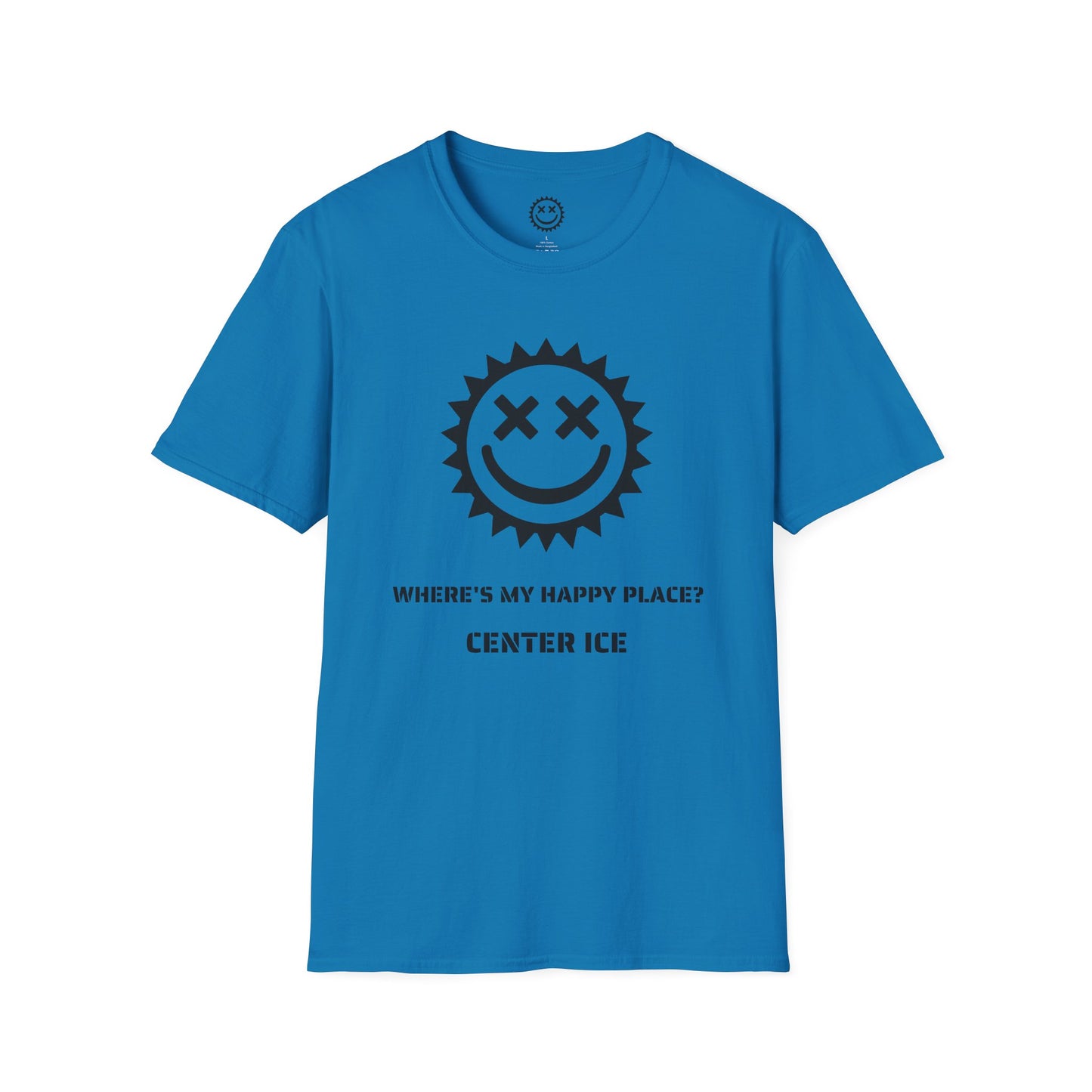 Happy Place is Center Ice Unisex T-Shirt