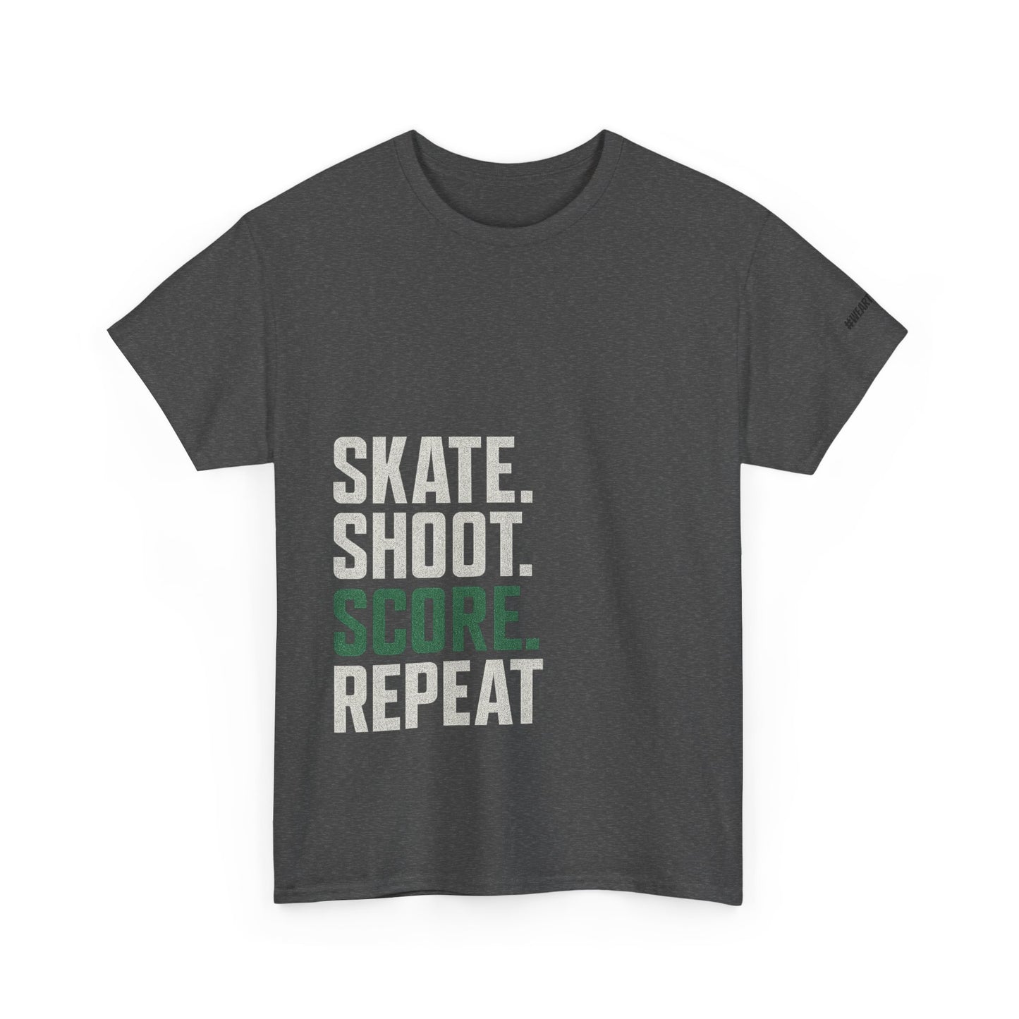 SKATE SHOOT SCORE REPEAT T-Shirt - #Wearthebear