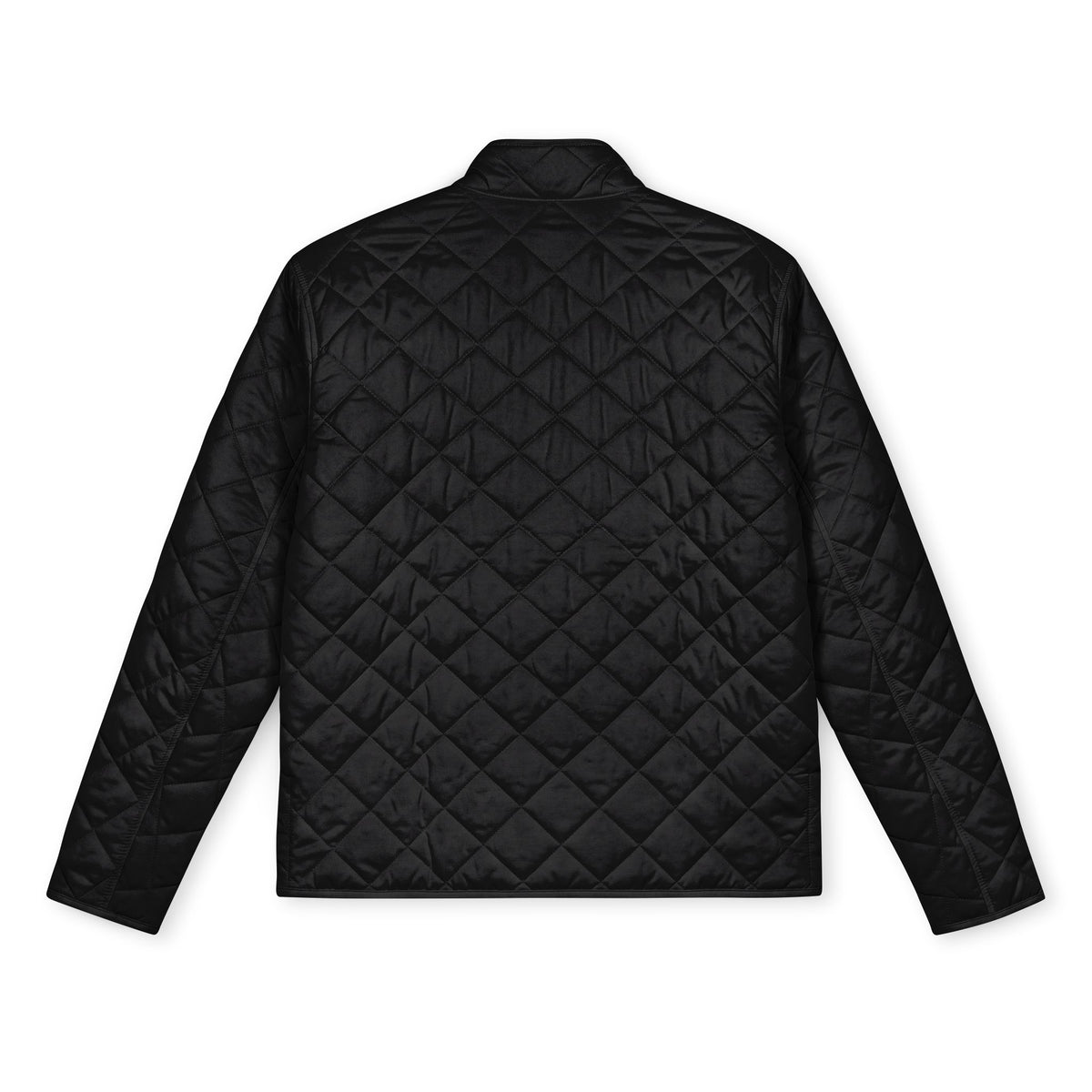 Quilted Jacket with Embroidered Logo