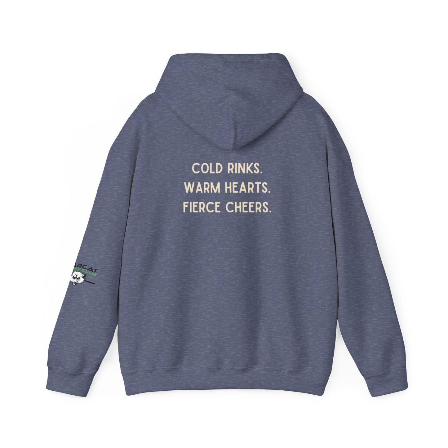 Bearcat Moms Club Hooded Sweatshirt | Cozy Gift for Moms, Family Gatherings, Casual Wear, Everyday Comfort, Cute Sweatshirt