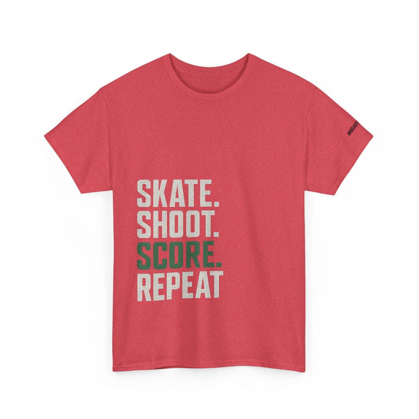 SKATE SHOOT SCORE REPEAT T-Shirt - #Wearthebear