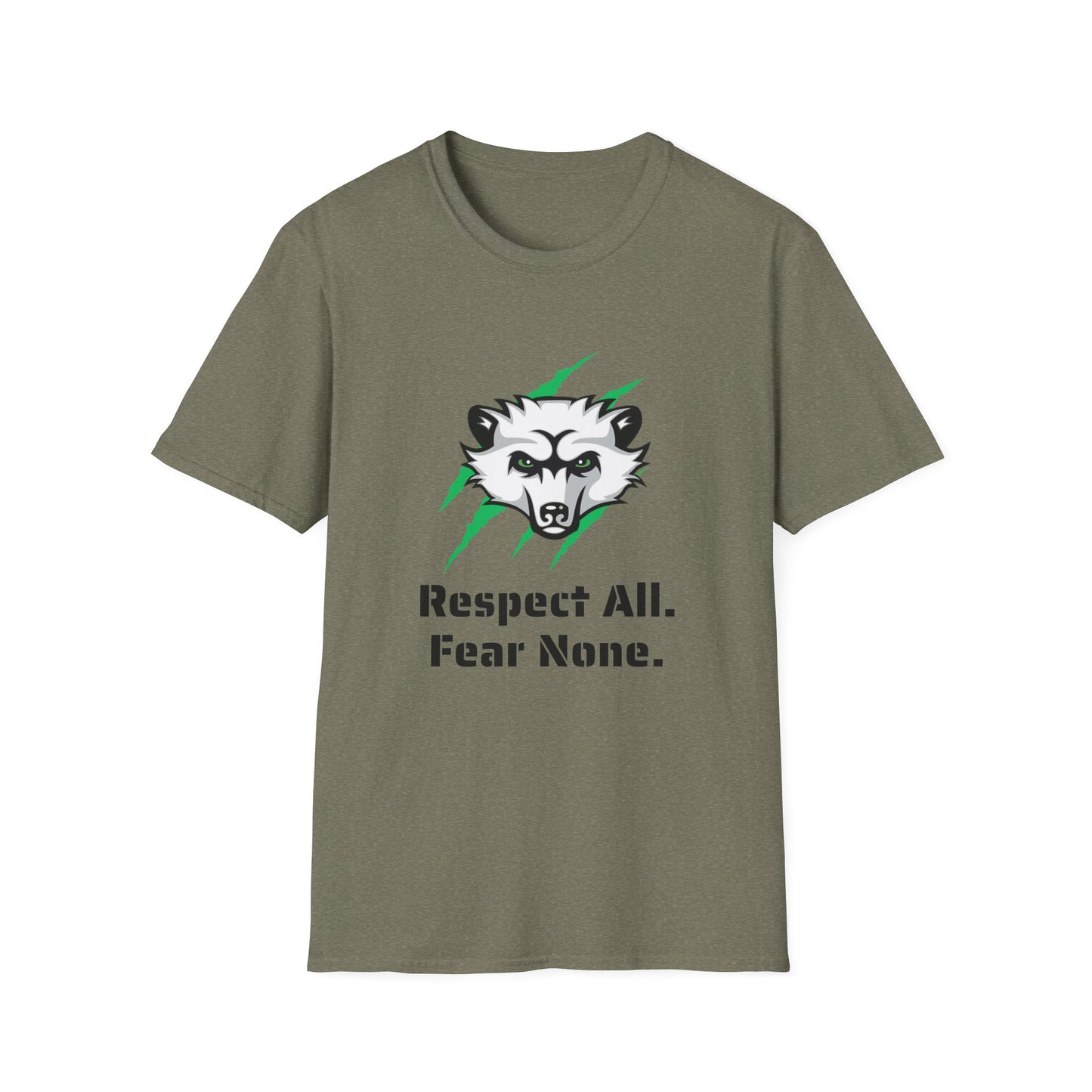 Unisex Graphic T-Shirt - Respect All Fear None - Bearcat Hockey