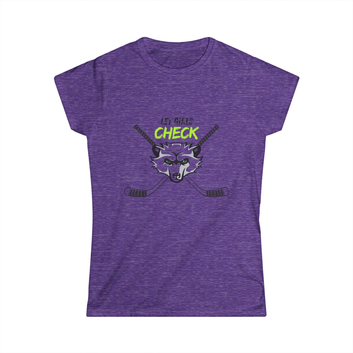 Women's Softstyle T-shirt - Let Girls Check