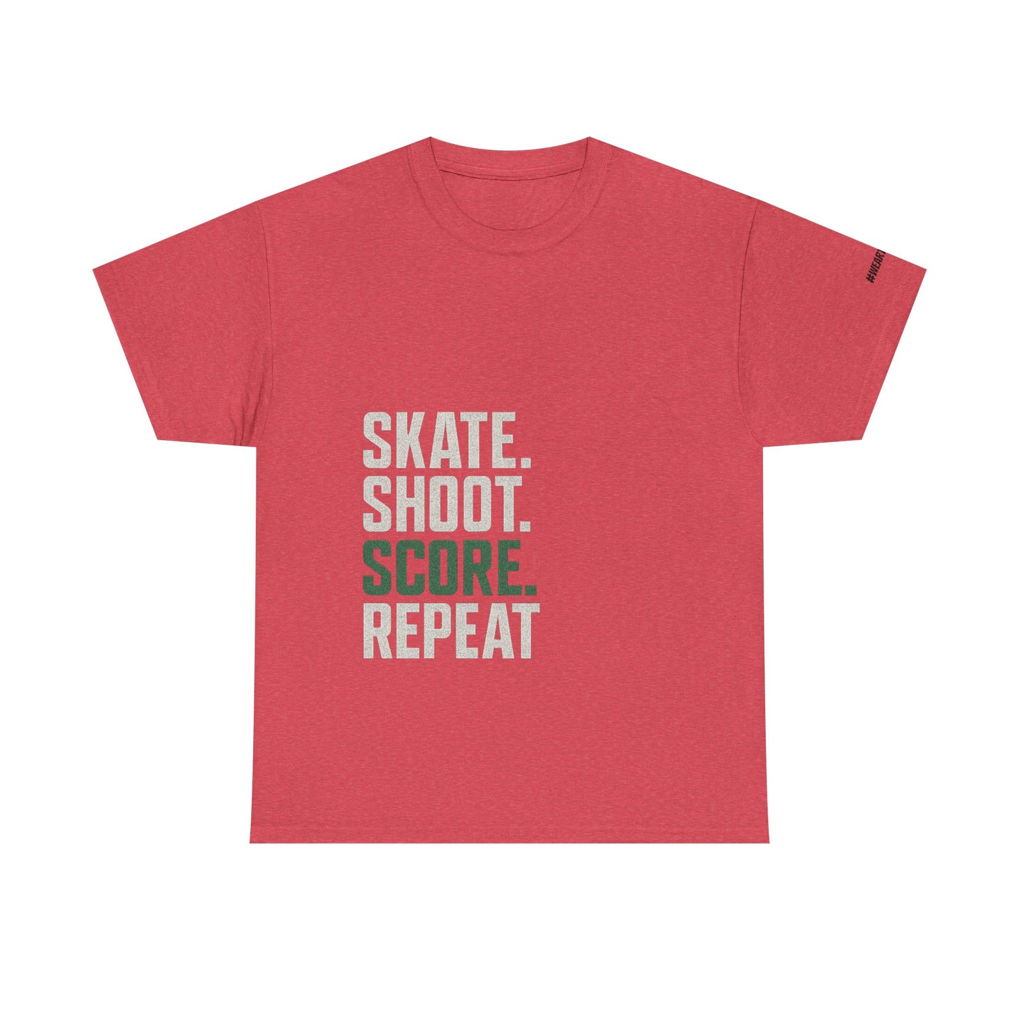 SKATE SHOOT SCORE REPEAT T-Shirt - #Wearthebear
