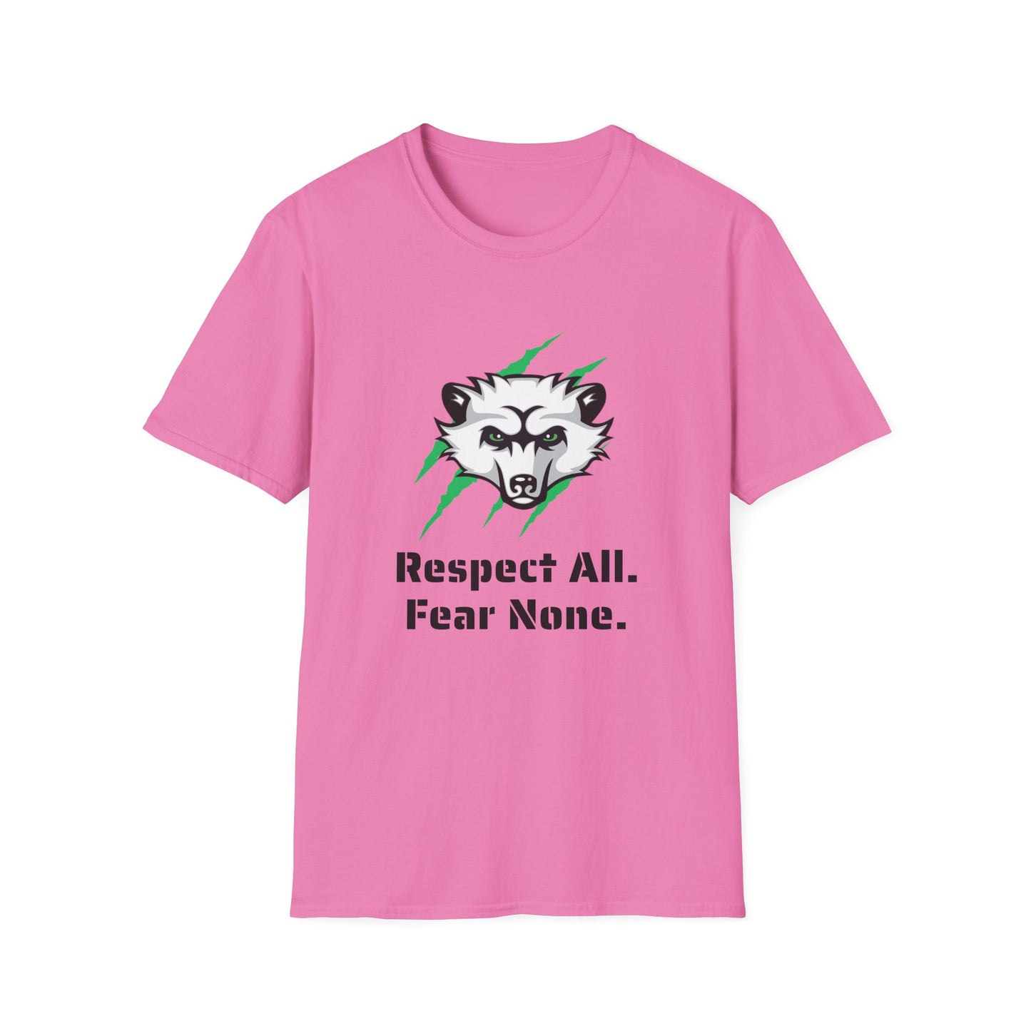 Unisex Graphic T-Shirt - Respect All Fear None - Bearcat Hockey