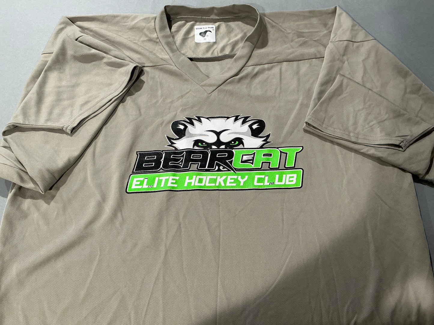 Bearcat Hockey Practice Jersey Silver