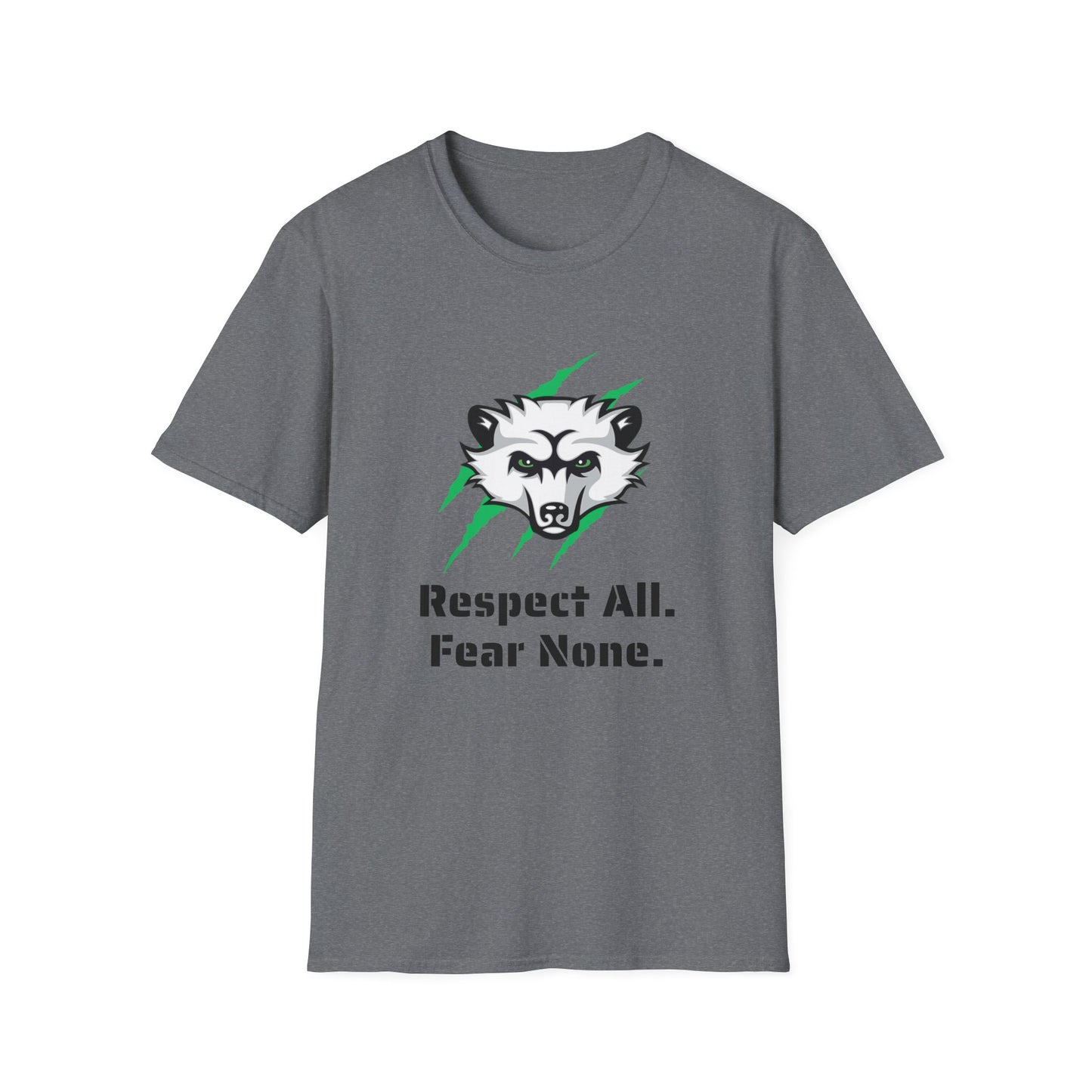 Unisex Graphic T-Shirt - Respect All Fear None - Bearcat Hockey