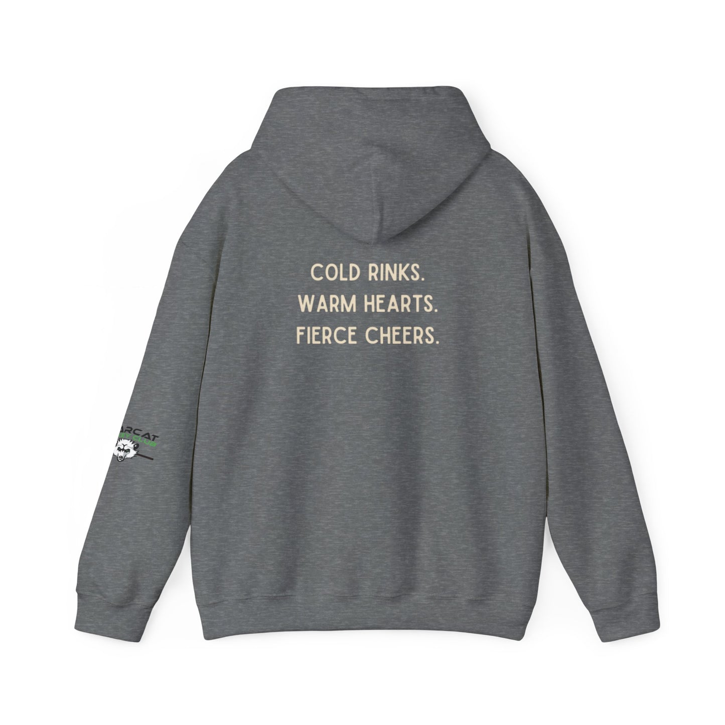 Bearcat Moms Club Hooded Sweatshirt | Cozy Gift for Moms, Family Gatherings, Casual Wear, Everyday Comfort, Cute Sweatshirt
