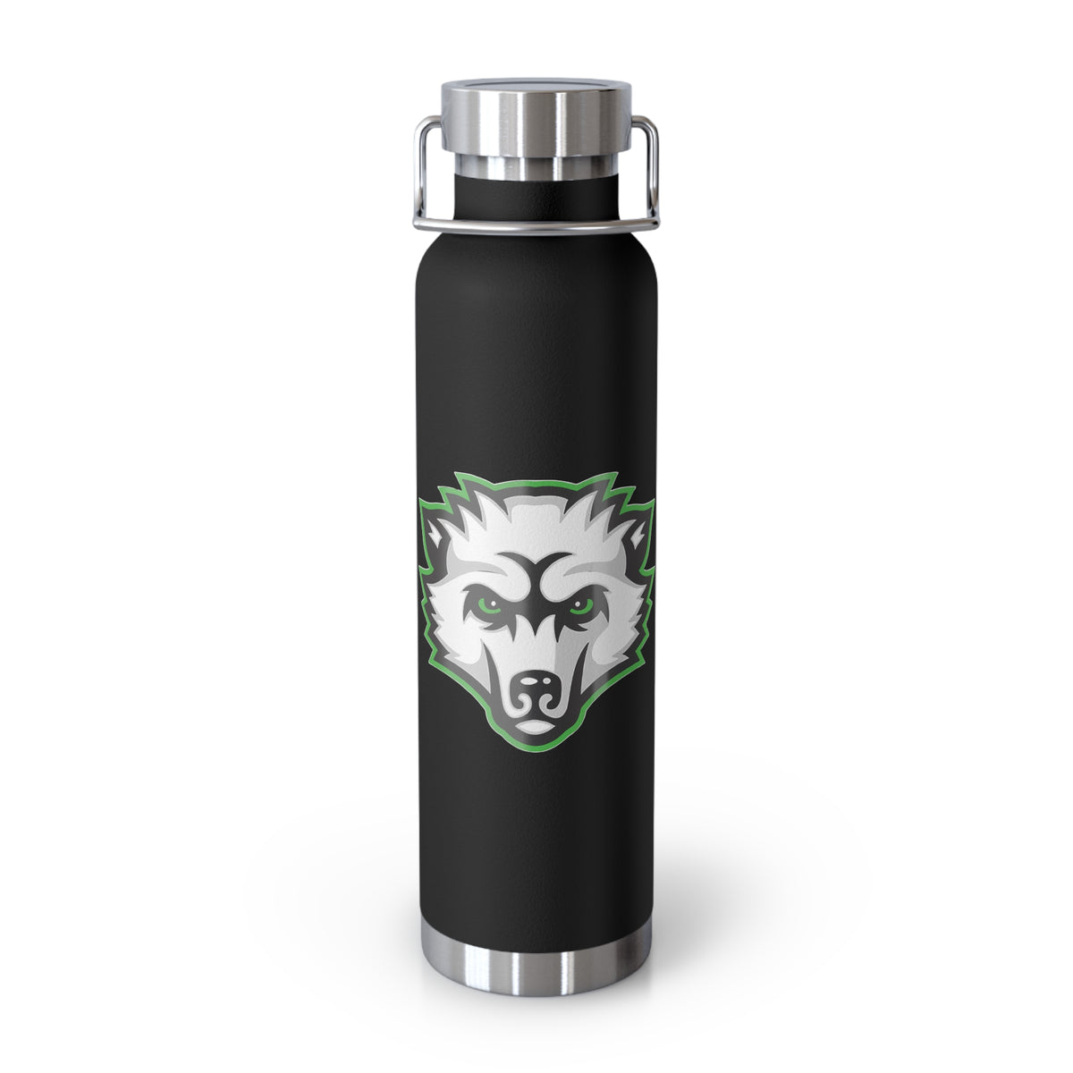 Wolf Head 22oz Insulated Water Bottle