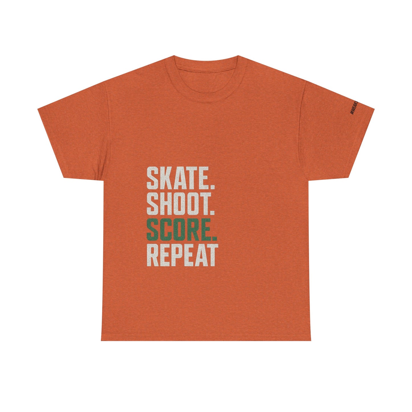 SKATE SHOOT SCORE REPEAT T-Shirt - #Wearthebear
