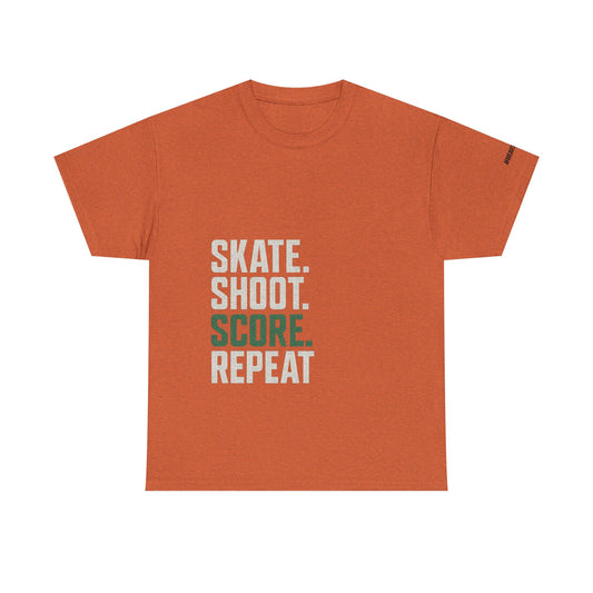 SKATE SHOOT SCORE REPEAT T-Shirt - #Wearthebear