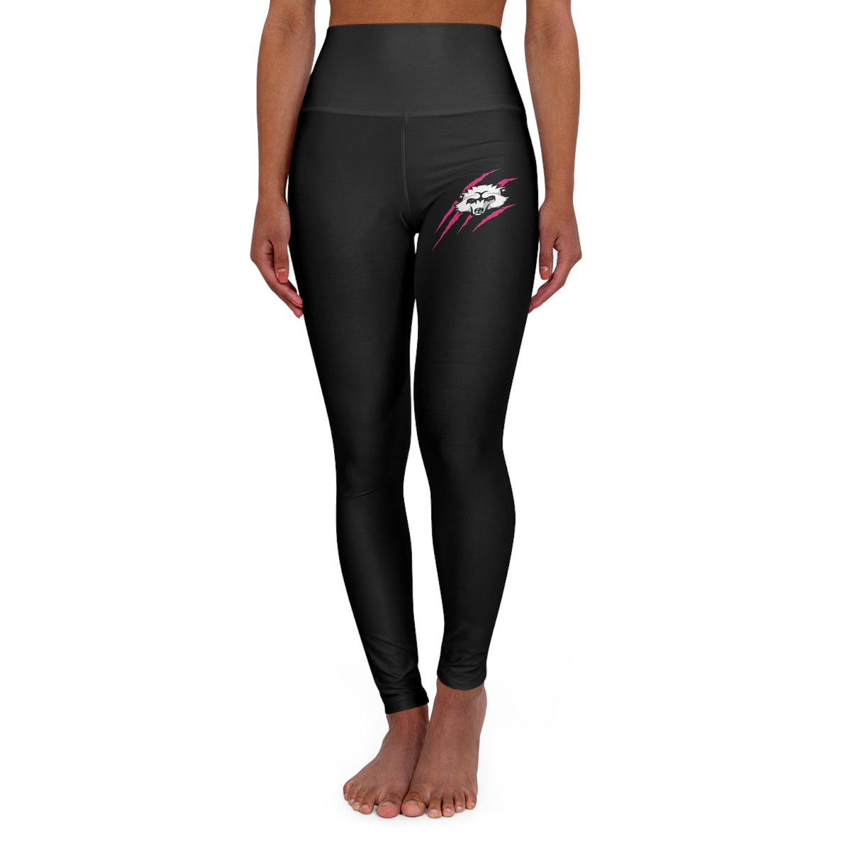 Lady Bearcat's High-Waisted Yoga Leggings