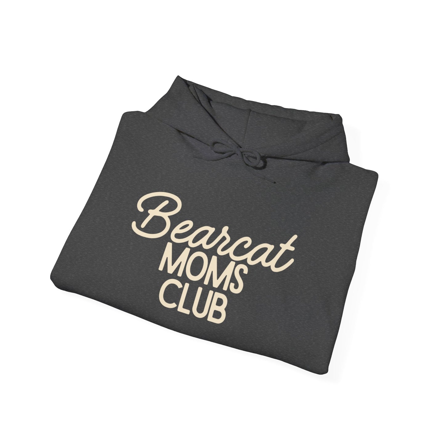 Bearcat Moms Club Hooded Sweatshirt | Cozy Gift for Moms, Family Gatherings, Casual Wear, Everyday Comfort, Cute Sweatshirt
