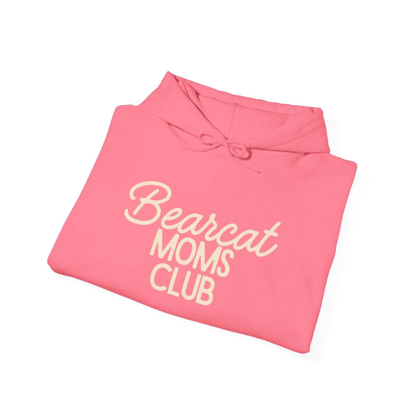 Bearcat Moms Club Hooded Sweatshirt | Cozy Gift for Moms, Family Gatherings, Casual Wear, Everyday Comfort, Cute Sweatshirt