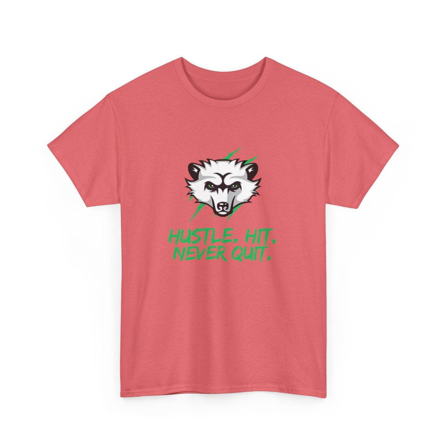 Motivational Hustle Cotton Tee | Unisex T-Shirt for Gym Lovers, Fitness Enthusiasts, Workout Motivation, Gift for Him, Her