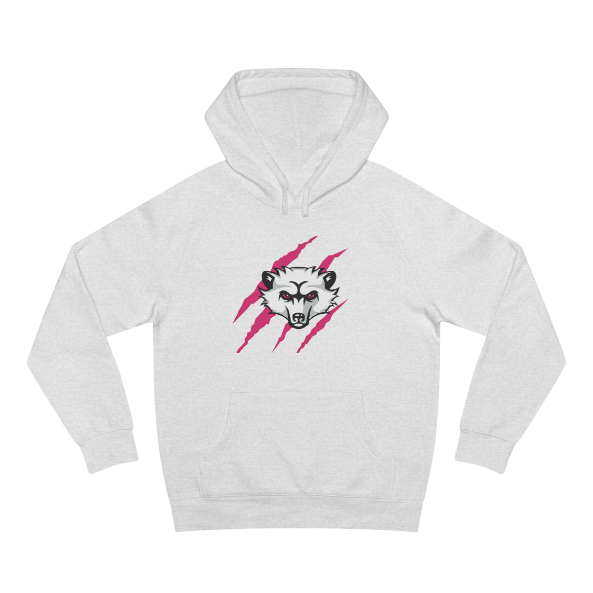 Girls Pink Logo Bearcat Hoodie