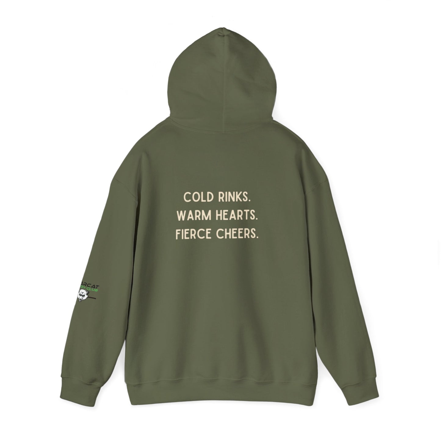 Bearcat Moms Club Hooded Sweatshirt | Cozy Gift for Moms, Family Gatherings, Casual Wear, Everyday Comfort, Cute Sweatshirt
