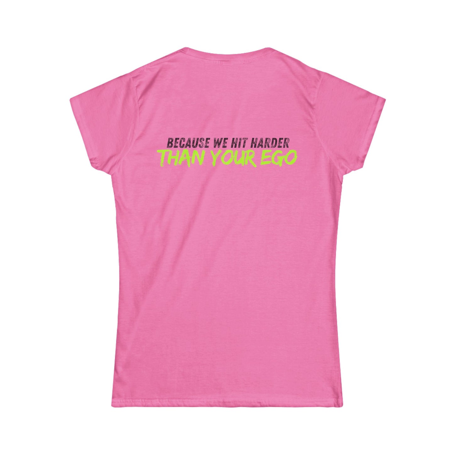 Let Girls Check - Lady Bearcat  Women's Softstyle Tee