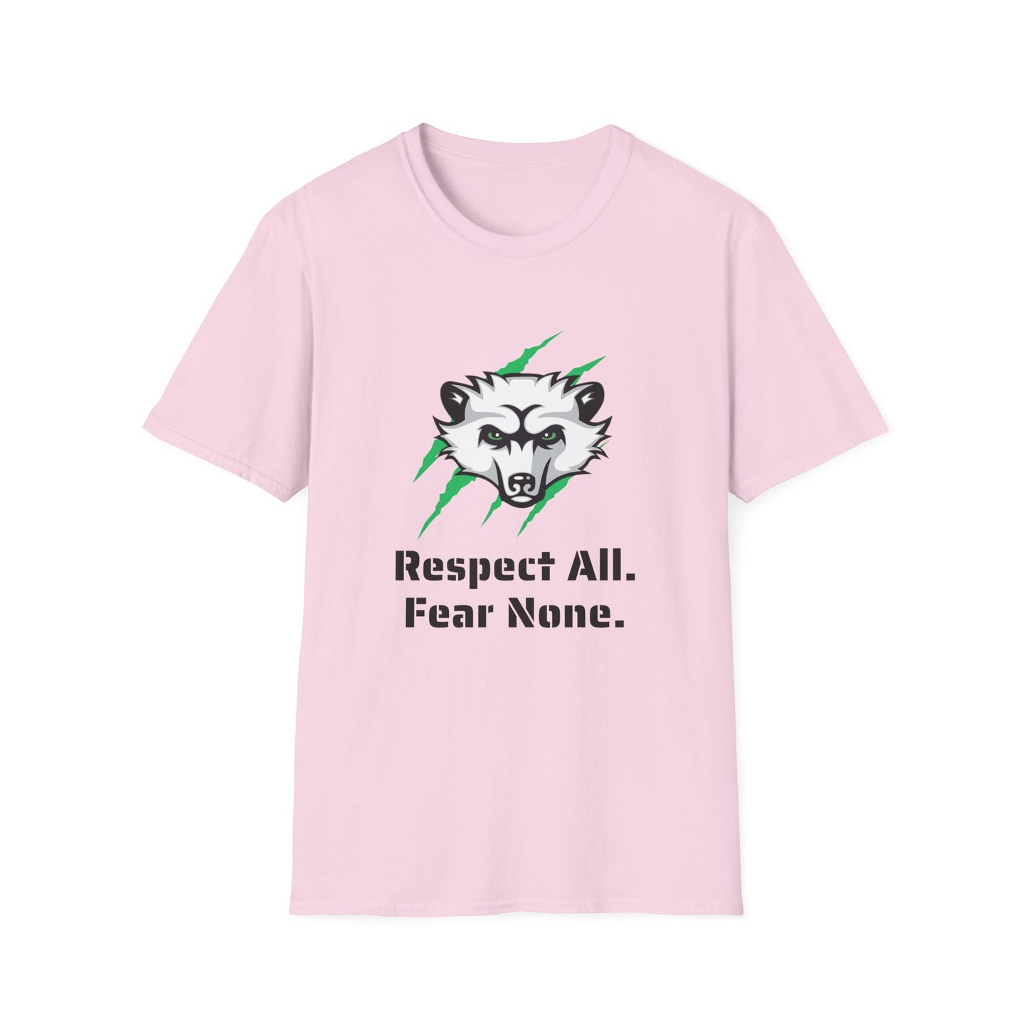 Unisex Graphic T-Shirt - Respect All Fear None - Bearcat Hockey