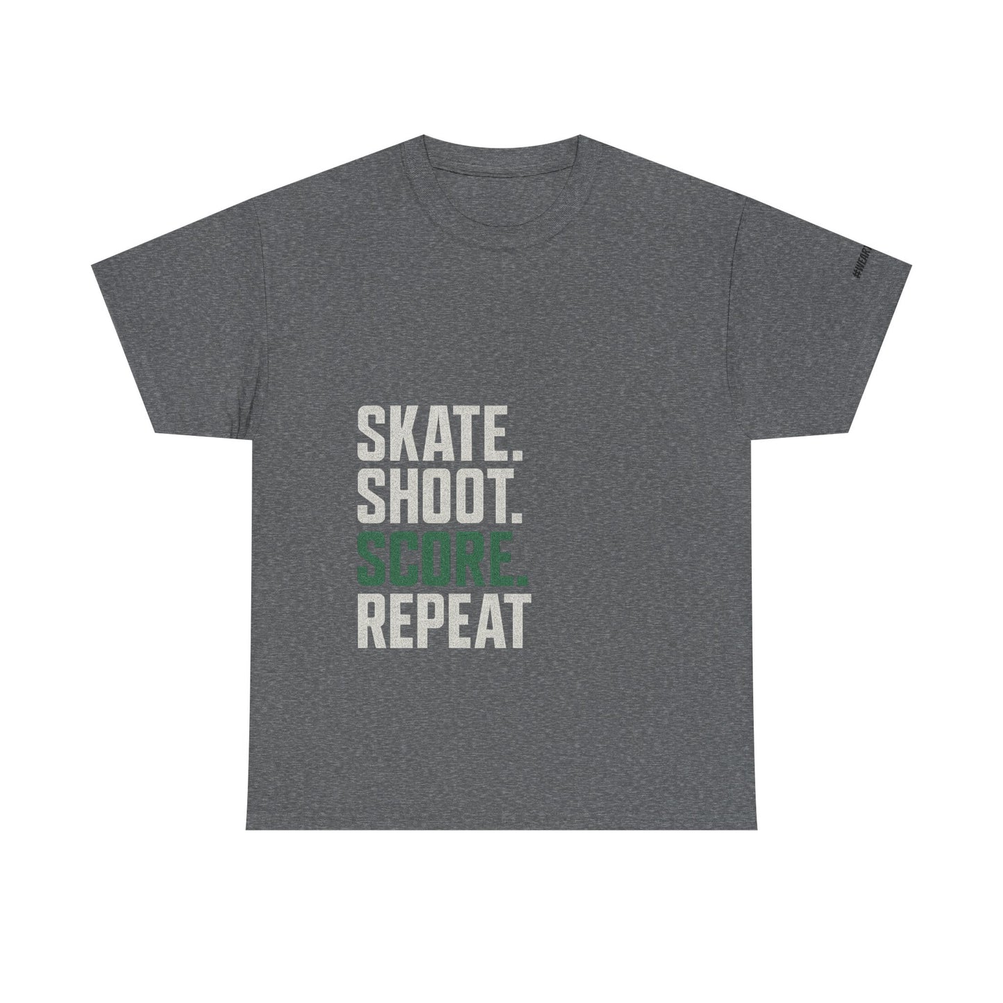 SKATE SHOOT SCORE REPEAT T-Shirt - #Wearthebear