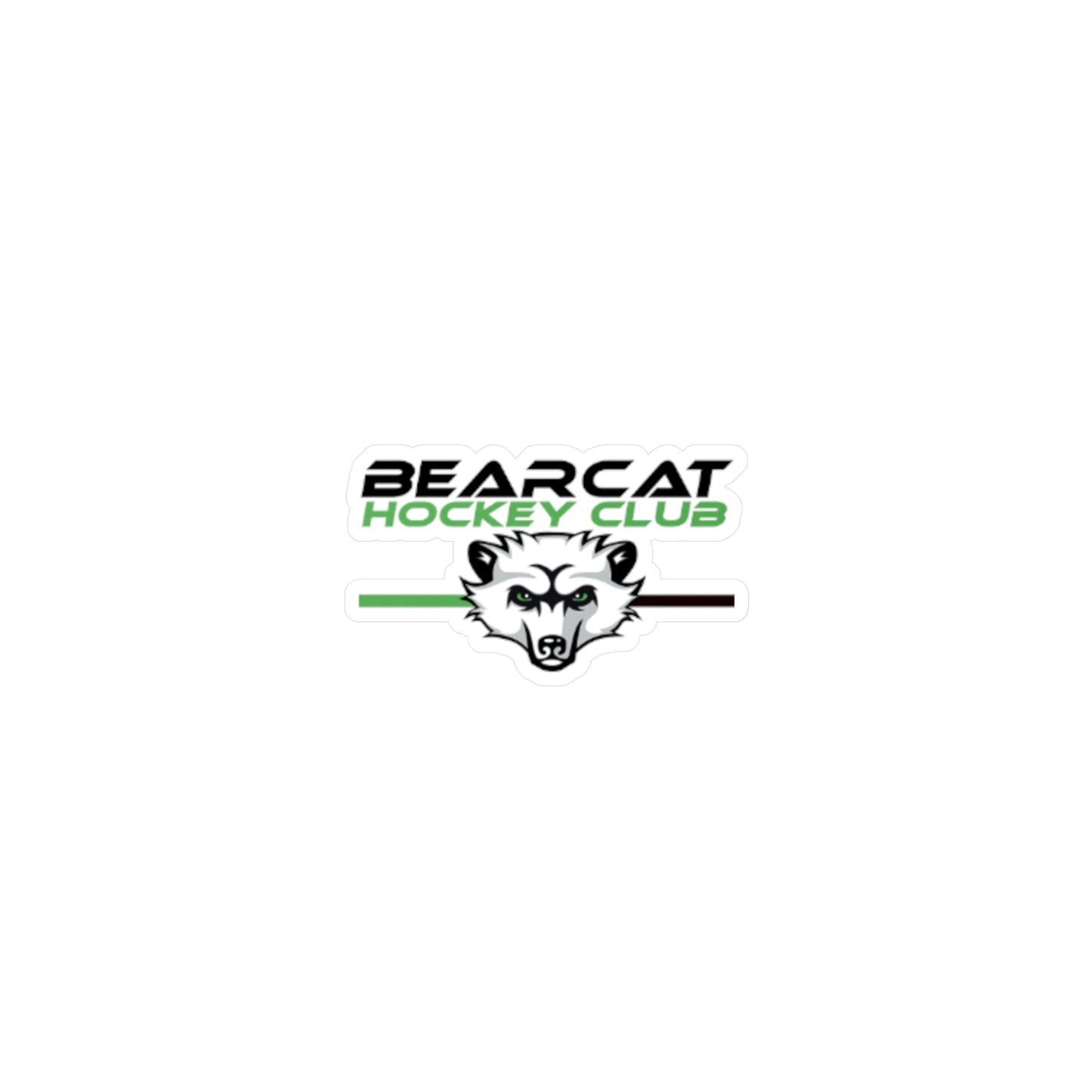 Bearcat Hockey Club Kiss-Cut Vinyl Decals, Custom Stickers