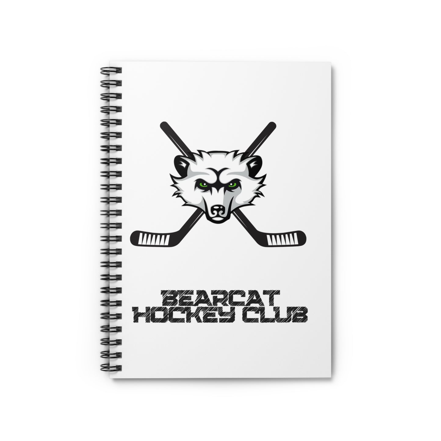 Bearcat Hockey Club Spiral Notebook