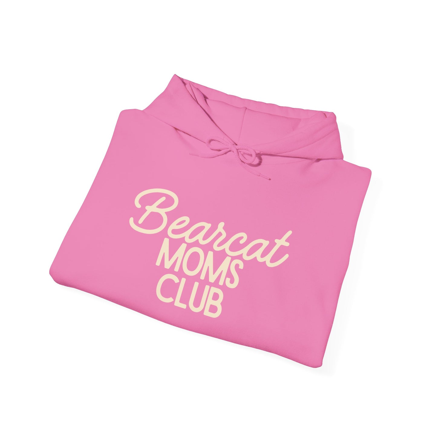 Bearcat Moms Club Hooded Sweatshirt | Cozy Gift for Moms, Family Gatherings, Casual Wear, Everyday Comfort, Cute Sweatshirt