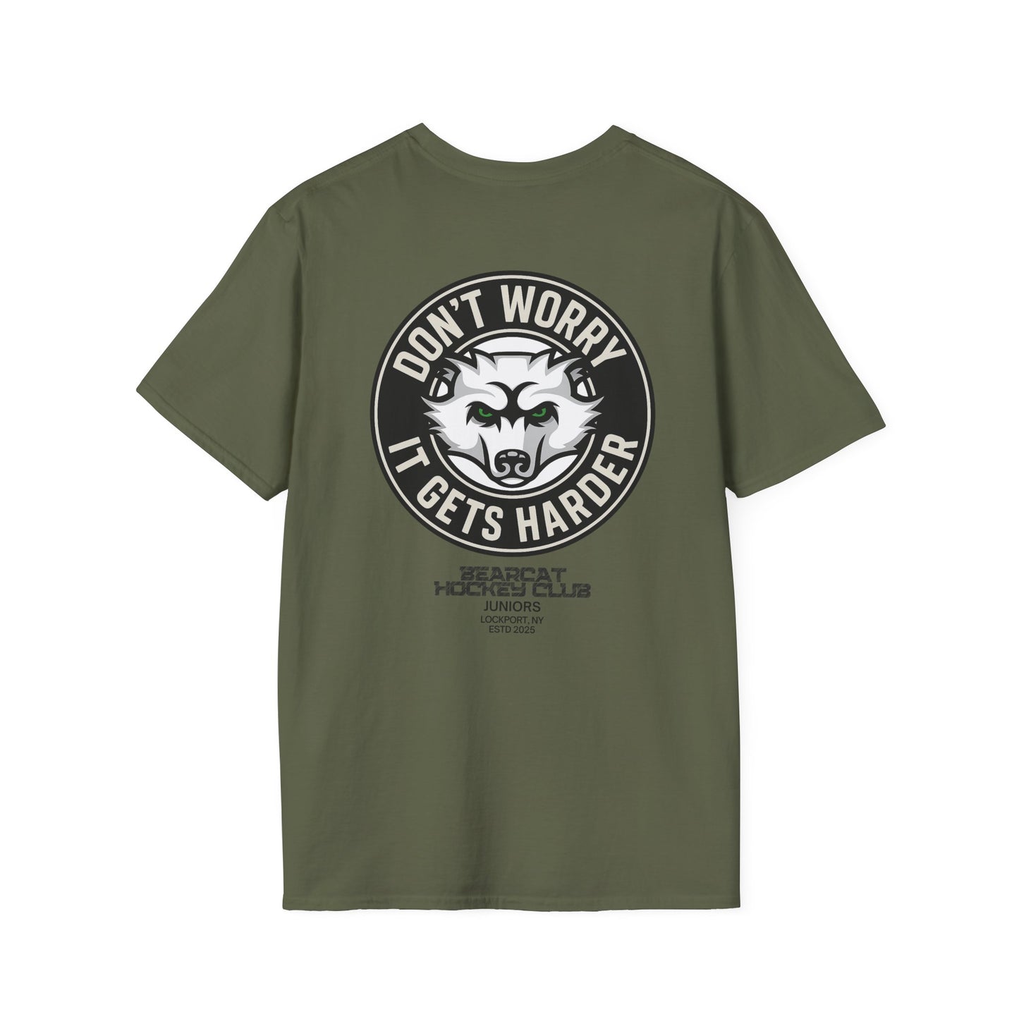 Bearcat Juniors - It Gets Harder - Keep Skating T-Shirt
