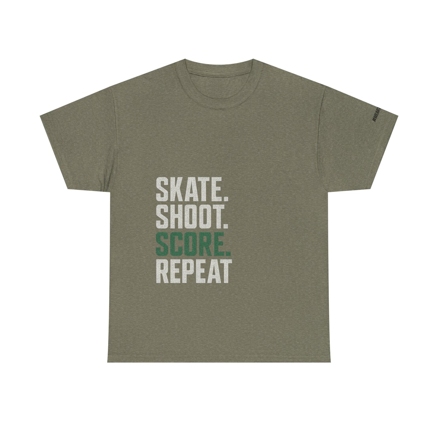 SKATE SHOOT SCORE REPEAT T-Shirt - #Wearthebear