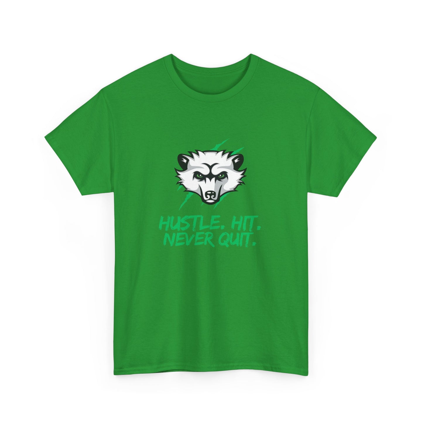 Motivational Hustle Cotton Tee | Unisex T-Shirt for Gym Lovers, Fitness Enthusiasts, Workout Motivation, Gift for Him, Her