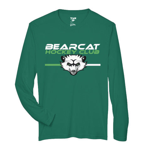 Bearcat Green Unisex Compression/Base-layer Long Sleeve Shirt