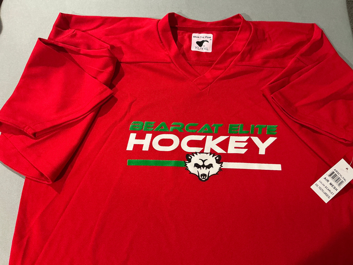 Bearcat Red Hockey Practice Jersey