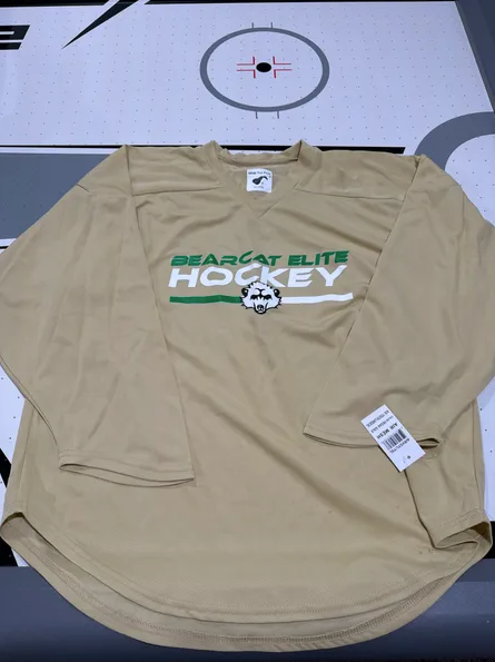 Bearcat Branded Vegas Gold Hockey Practice Jersey